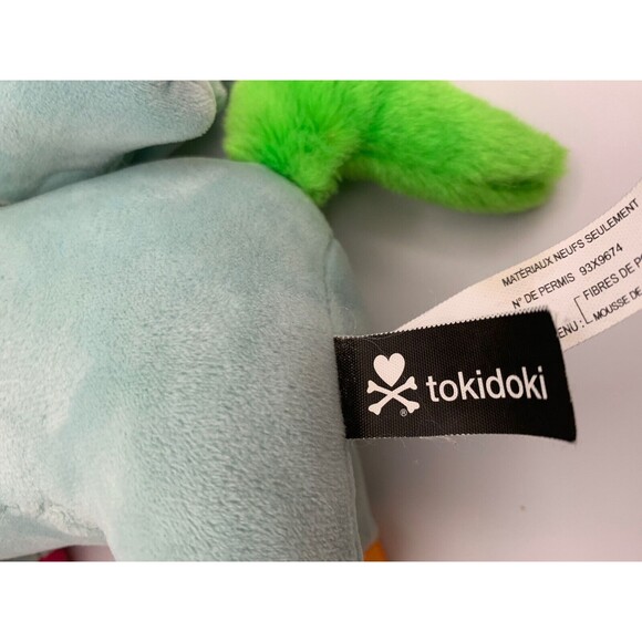 Aurora Tokidoki Unicorno Rare 11” Pixie Plush Stuffed MLP Rainbow Dash Pegasus - Picture 6 of 7